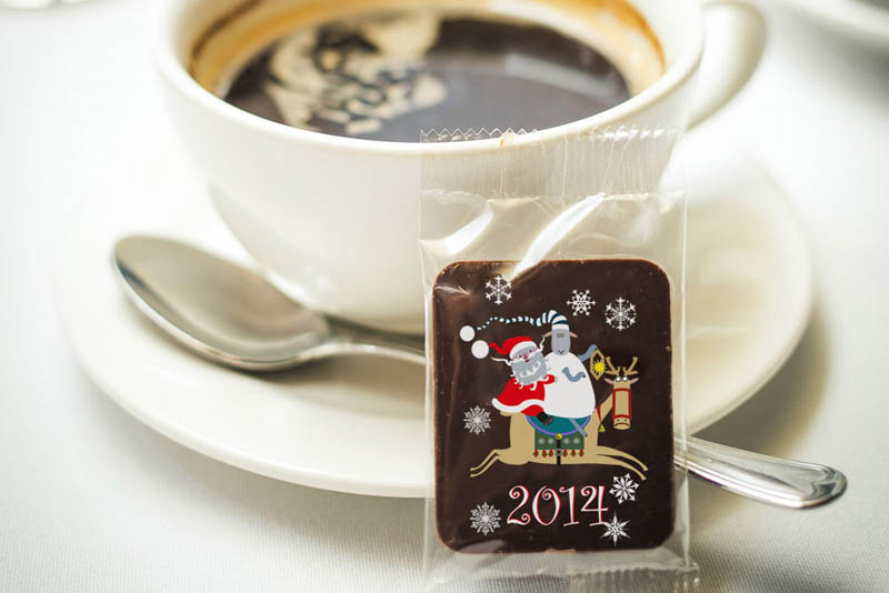 Coffee Chocolates - Santa Claus - Chocolate Bar, 7g