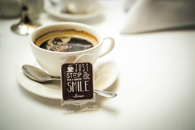 Coffee Chocolates - Just Stop for a Minute and Smile - Chocolate Bar, 7g