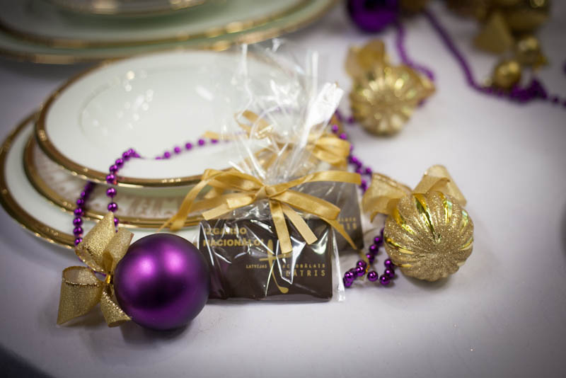 Golden Chocolate - Promotional Chocolate Bar in a Polybag with Ribbon, 20g